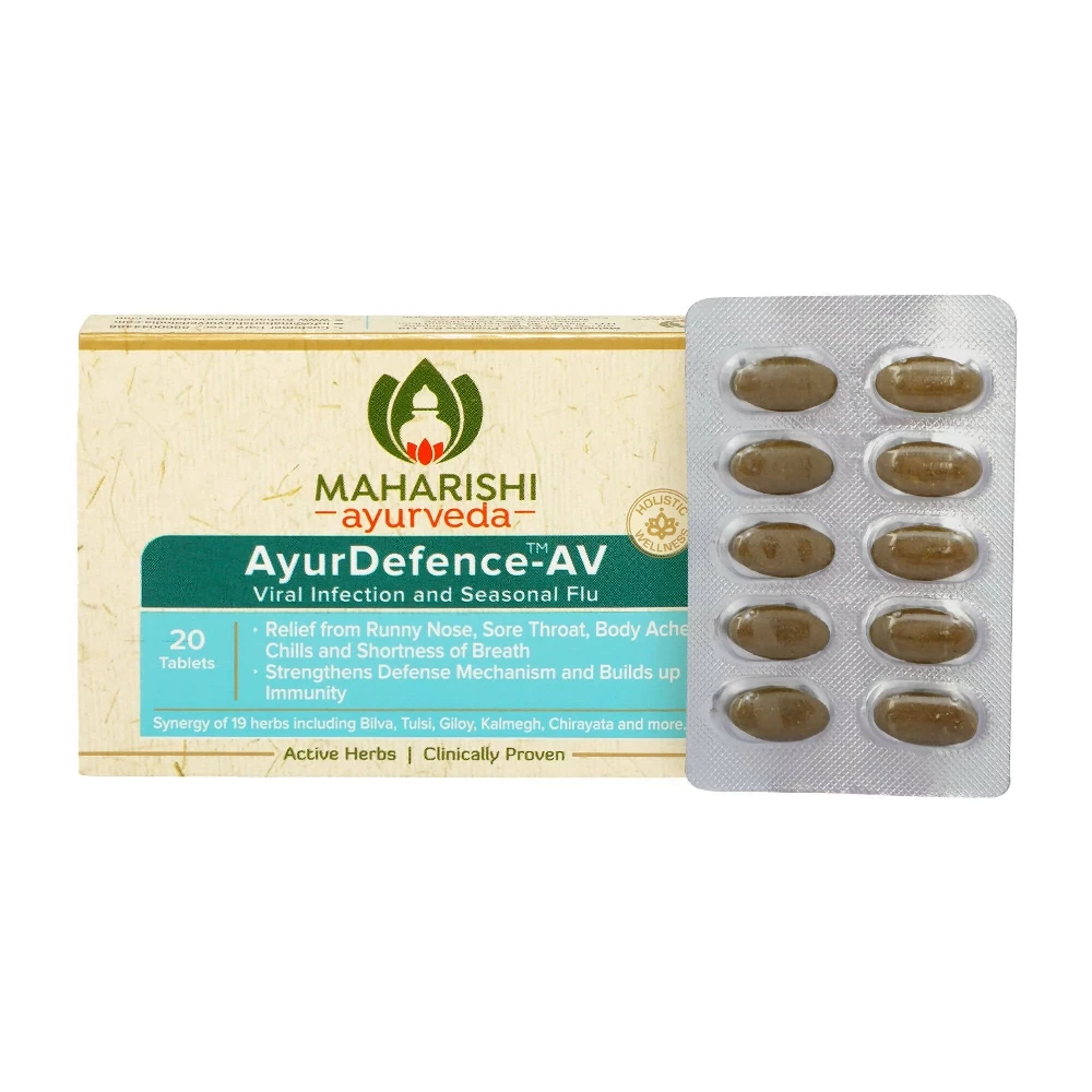 Maharishi Ayurveda AyurDefence-AV Tablets, 20 Tablets-1.webp